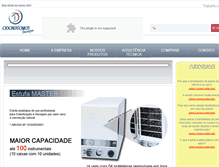 Tablet Screenshot of odontecnica.com.br